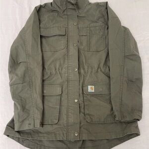 Carhartt Women's Utility Jacket in Olive Green